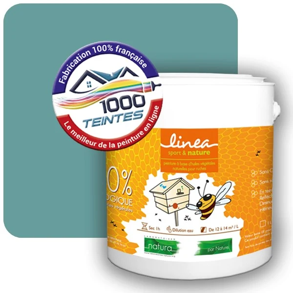 Peinture Natura Linéa® Les Bleus (Mille Teintes E13-14) Ruche SATIN