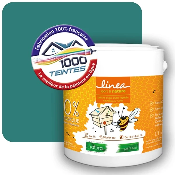 Peinture Natura Linéa® Les Bleus (Mille Teintes E13-10) Ruche SATIN