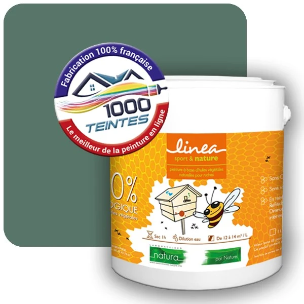 Peinture Natura Linéa® Les Verts (Mille Teintes E12-60) Ruche SATIN