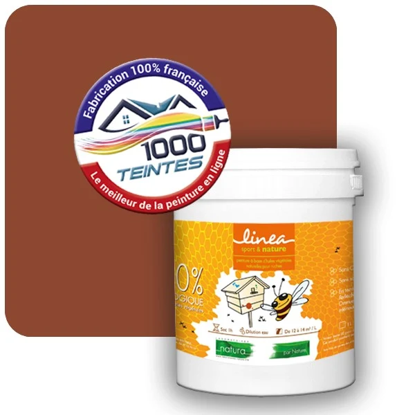 Peinture Natura Linéa® Les Bruns pleins (Mille Teintes E25-22) Ruche SATIN
