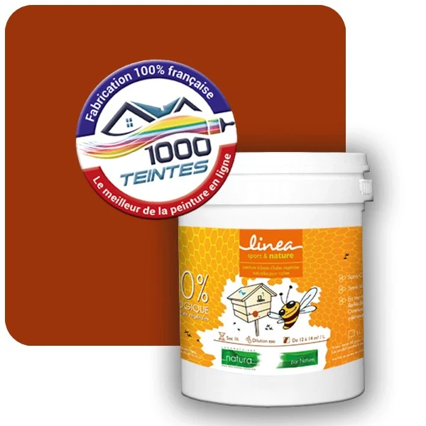 Peinture Natura Linéa® Les Bruns pleins (Mille Teintes E25-21) Ruche SATIN