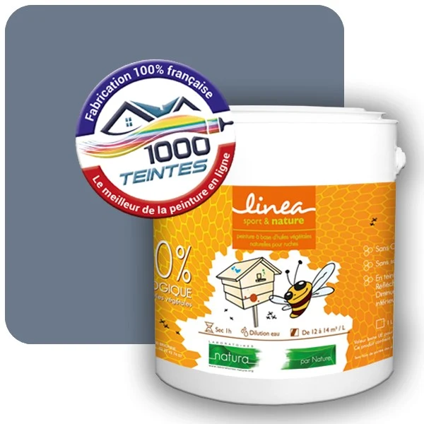Peinture Natura Linéa® Les Bleus (Mille Teintes E14-59) Ruche SATIN