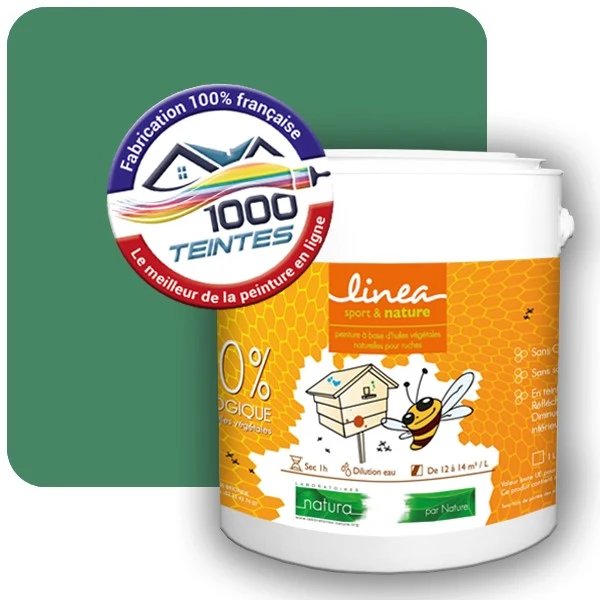 Peinture Natura Linéa® Les Verts (Mille Teintes E12-10) Ruche SATIN