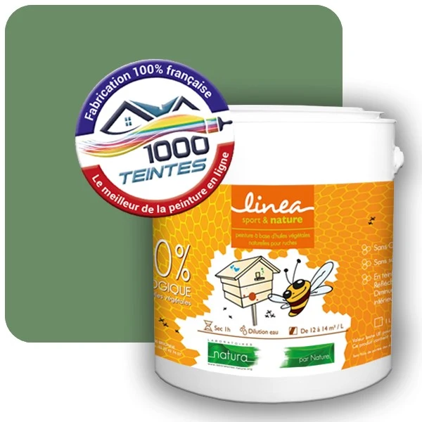 Peinture Natura Linéa® Les Verts (Mille Teintes E11-54) Ruche SATIN