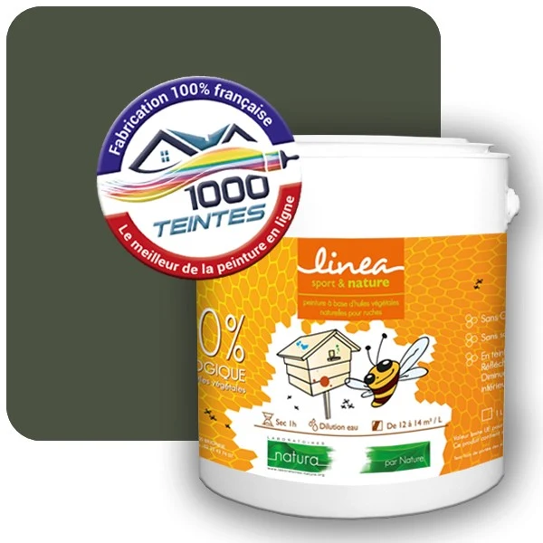 Peinture Natura Linéa® Les Verts (Mille Teintes E11-20) Ruche SATIN