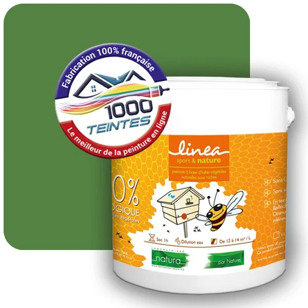 Peinture Natura Linéa® Les Verts (Mille Teintes E11-14) Ruche SATIN