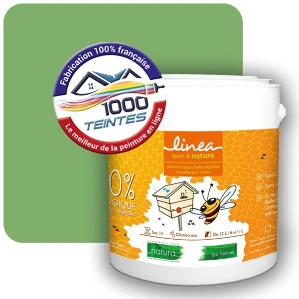 Peinture Natura Linéa® Les Verts (Mille Teintes E11-9) Ruche SATIN