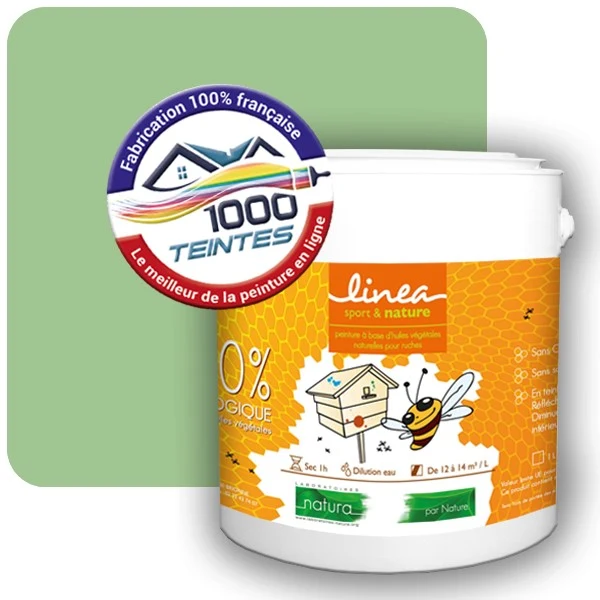 Peinture Natura Linéa® Les Verts (Mille Teintes E11-8) Ruche SATIN