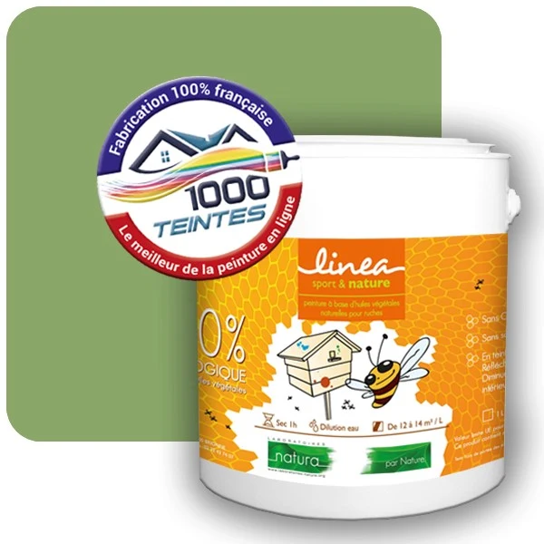 Peinture Natura Linéa® Les Verts (Mille Teintes E10-48) Ruche SATIN