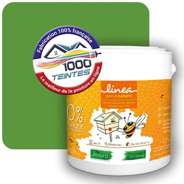 Peinture Natura Linéa® Les Verts (Mille Teintes E10-45) Ruche SATIN