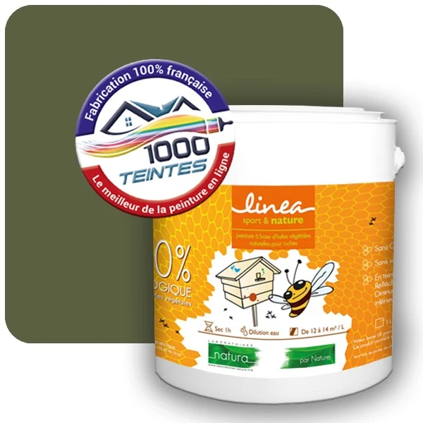 Peinture Natura Linéa® Les Verts (Mille Teintes E10-35) Ruche SATIN