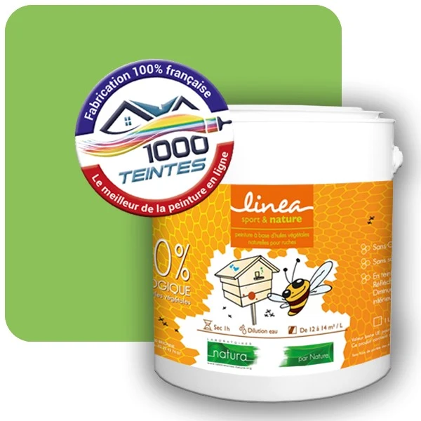 Peinture Natura Linéa® Les Verts (Mille Teintes E10-23) Ruche SATIN