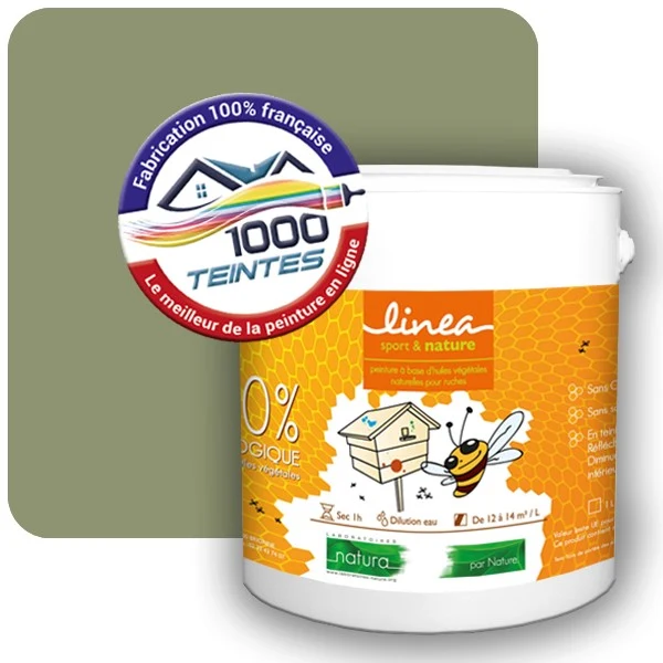 Peinture Natura Linéa® Les Verts (Mille Teintes E10-18) Ruche SATIN