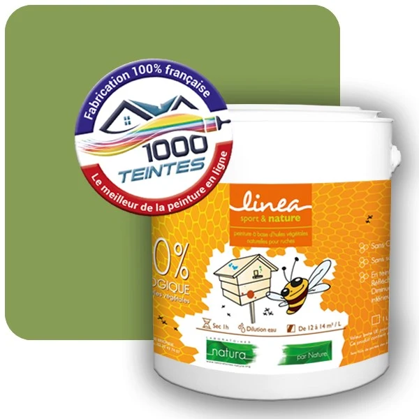 Peinture Natura Linéa® Les Verts (Mille Teintes E10-9) Ruche SATIN