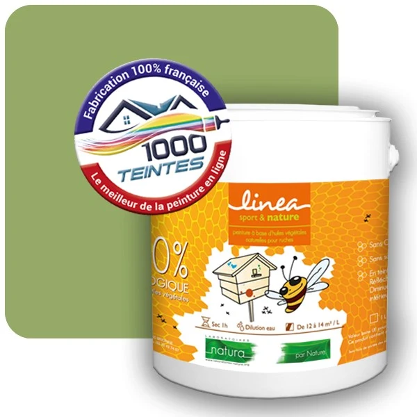 Peinture Natura Linéa® Les Verts (Mille Teintes E10-8) Ruche SATIN