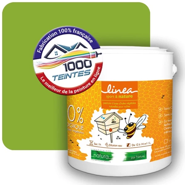 Peinture Natura Linéa® Les Verts (Mille Teintes E10-5) Ruche SATIN
