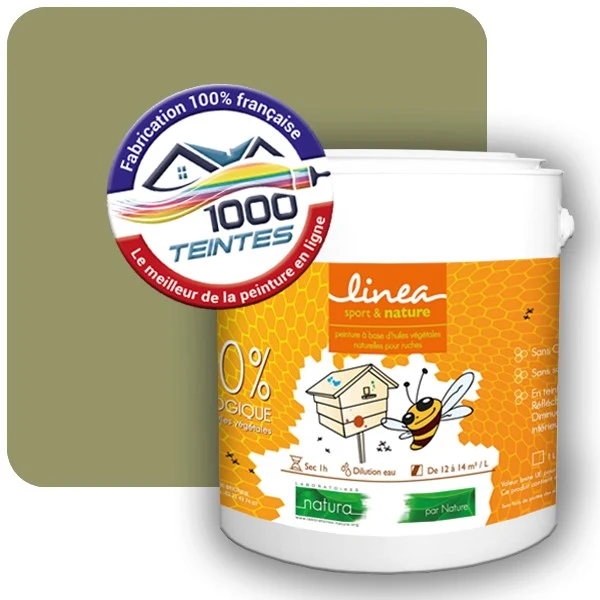 Peinture Natura Linéa® Les Verts (Mille Teintes E9-53) Ruche SATIN