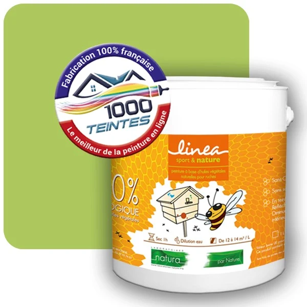 Peinture Natura Linéa® Les Verts (Mille Teintes E9-43) Ruche SATIN