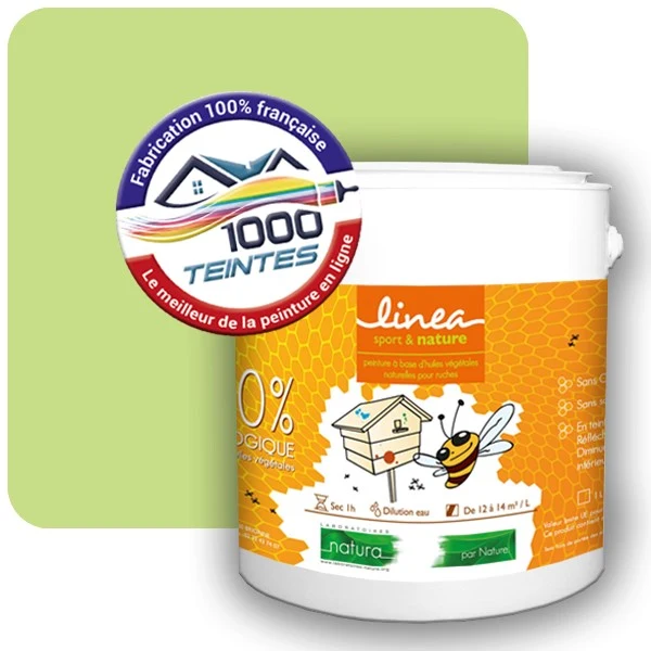 Peinture Natura Linéa® Les Verts (Mille Teintes E9-42) Ruche SATIN