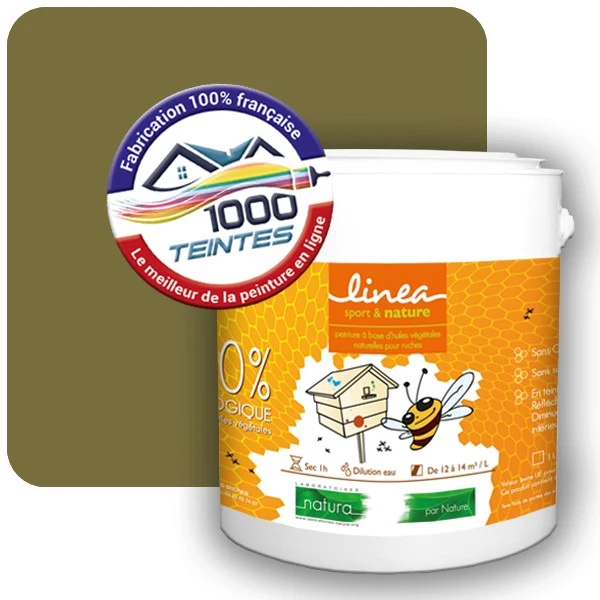Peinture Natura Linéa® Les Verts (Mille Teintes E9-34) Ruche SATIN