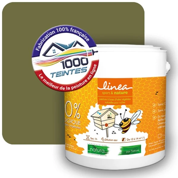 Peinture Natura Linéa® Les Verts (Mille Teintes E9-30) Ruche SATIN