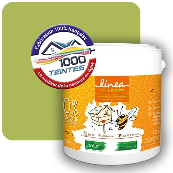 Peinture Natura Linéa® Les Verts (Mille Teintes E9-28) Ruche SATIN