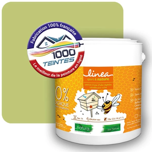 Peinture Natura Linéa® Les Verts (Mille Teintes E9-27) Ruche SATIN