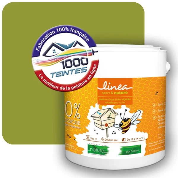 Peinture Natura Linéa® Les Verts (Mille Teintes E9-25) Ruche SATIN