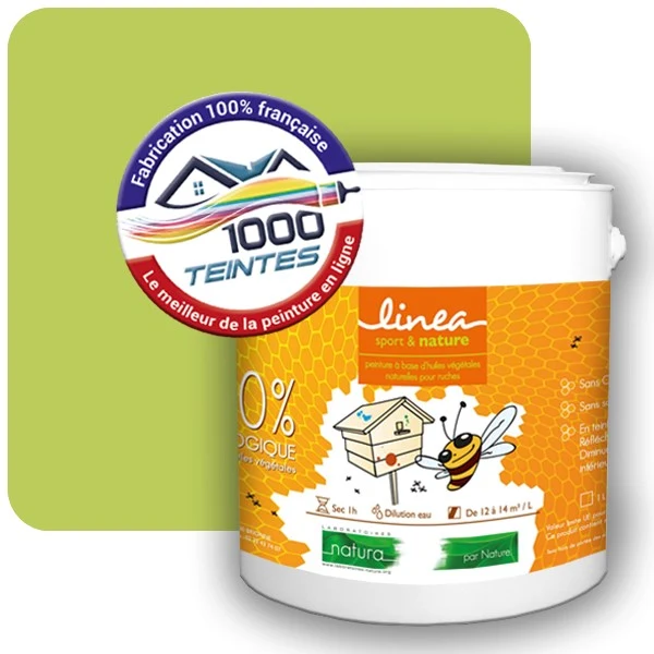 Peinture Natura Linéa® Les Verts (Mille Teintes E9-23) Ruche SATIN