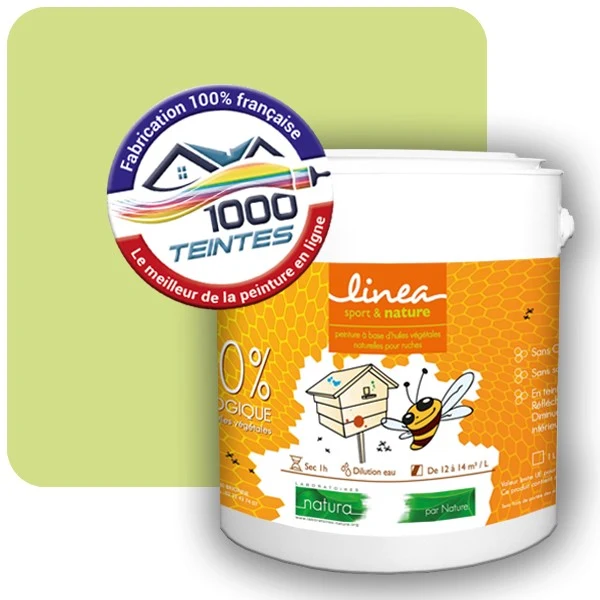 Peinture Natura Linéa® Les Verts (Mille Teintes E9-22) Ruche SATIN