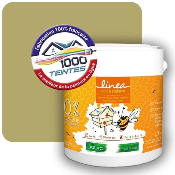 Peinture Natura Linéa® Les Jaunes (Mille Teintes E8-54) Ruche SATIN