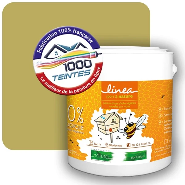 Peinture Natura Linéa® Les Jaunes (Mille Teintes E8-49) Ruche SATIN