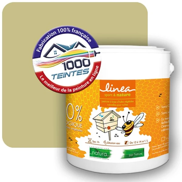 Peinture Natura Linéa® Les Jaunes (Mille Teintes E8-48) Ruche SATIN