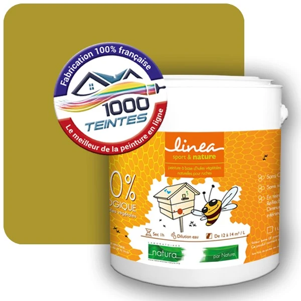 Peinture Natura Linéa® Les Jaunes (Mille Teintes E8-45) Ruche SATIN
