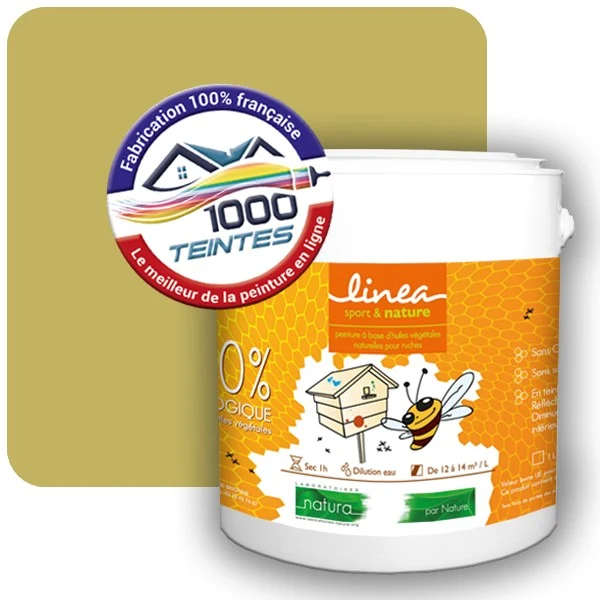 Peinture Natura Linéa® Les Jaunes (Mille Teintes E8-43) Ruche SATIN