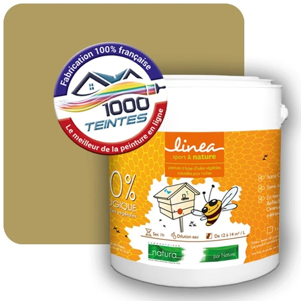 Peinture Natura Linéa® Les Jaunes (Mille Teintes E8-34) Ruche SATIN
