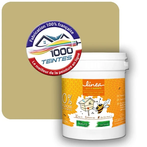 Peinture Natura Linéa® Les Jaunes (Mille Teintes E8-33) Ruche SATIN