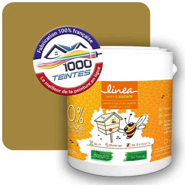 Peinture Natura Linéa® Les Jaunes (Mille Teintes E8-30) Ruche SATIN