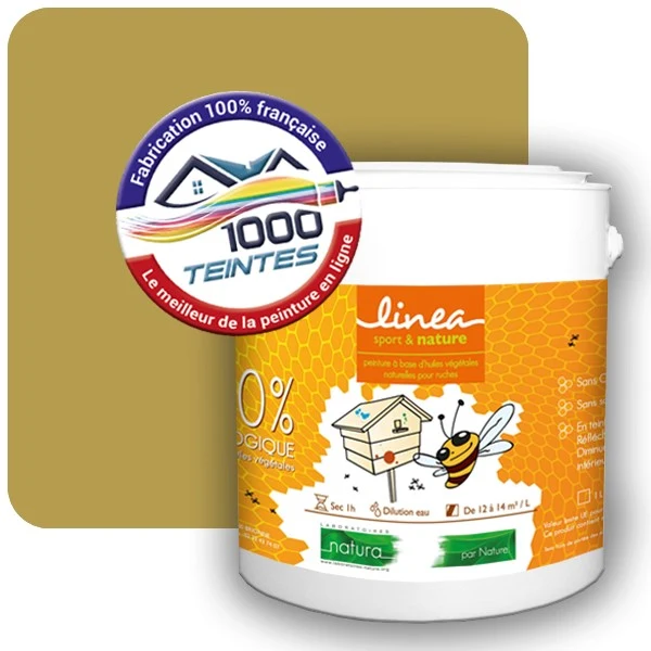 Peinture Natura Linéa® Les Jaunes (Mille Teintes E8-29) Ruche SATIN