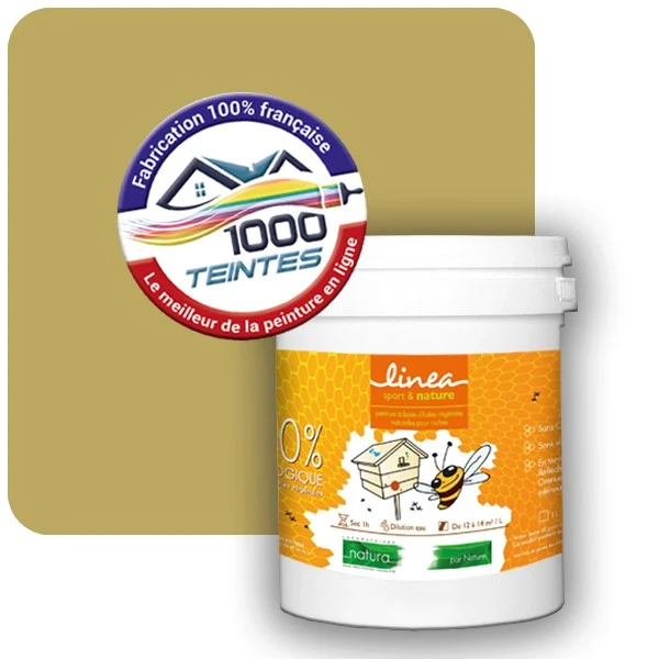 Peinture Natura Linéa® Les Jaunes (Mille Teintes E8-28) Ruche SATIN