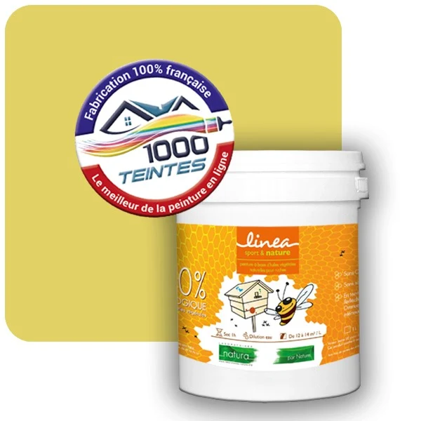 Peinture Natura Linéa® Les Jaunes (Mille Teintes E8-24) Ruche SATIN