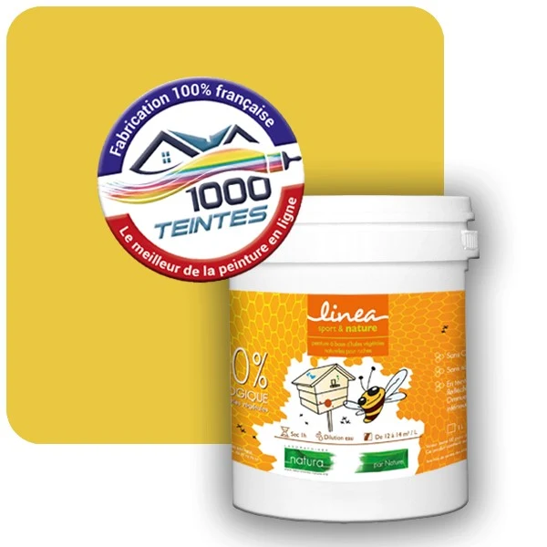 Peinture Natura Linéa® Les Jaunes (Mille Teintes E8-4) Ruche SATIN