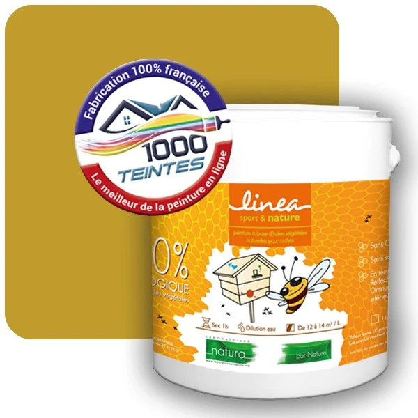 Peinture Natura Linéa® Les Jaunes (Mille Teintes E7-50) Ruche SATIN