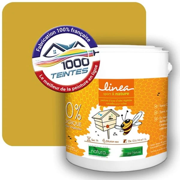 Peinture Natura Linéa® Les Jaunes (Mille Teintes E7-49) Ruche SATIN