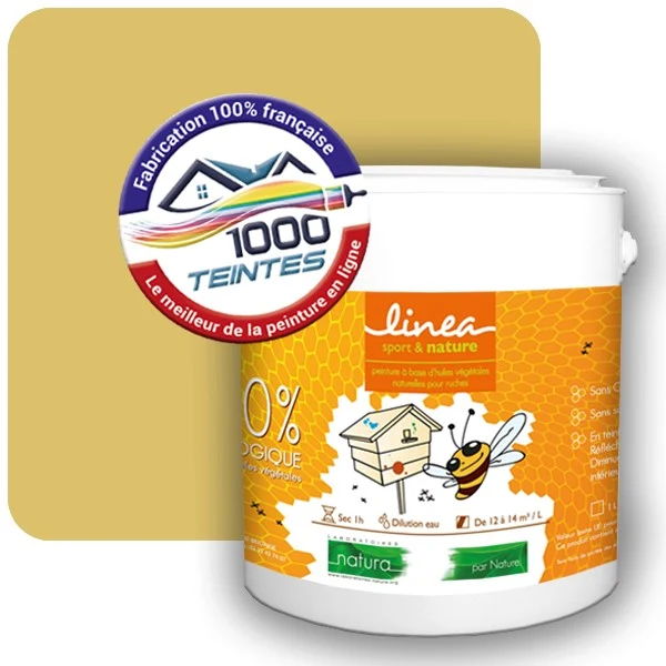 Peinture Natura Linéa® Les Jaunes (Mille Teintes E7-48) Ruche SATIN