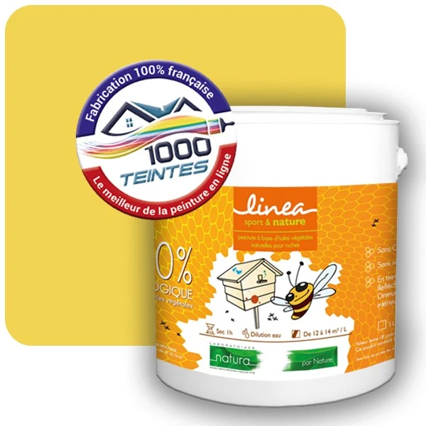 Peinture Natura Linéa® Les Jaunes (Mille Teintes E7-43) Ruche SATIN