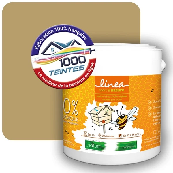 Peinture Natura Linéa® Les Jaunes (Mille Teintes E7-33) Ruche SATIN