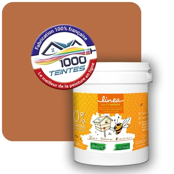 Peinture Natura Linéa® Les Oranges (Mille Teintes E4-30) Ruche SATIN