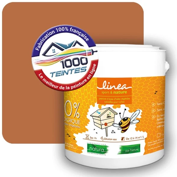 Peinture Natura Linéa® Les Oranges (Mille Teintes E4-30) Ruche SATIN