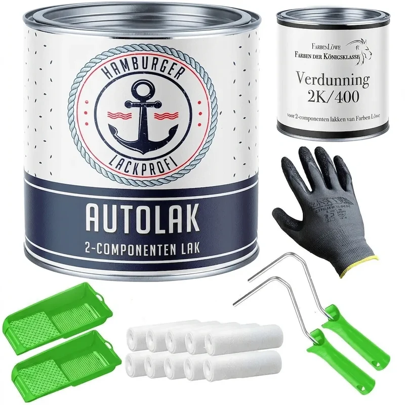 2K Autolack in RAL 1001 Beige mit Lackierset (X300) - Hamburger Lack-Profi